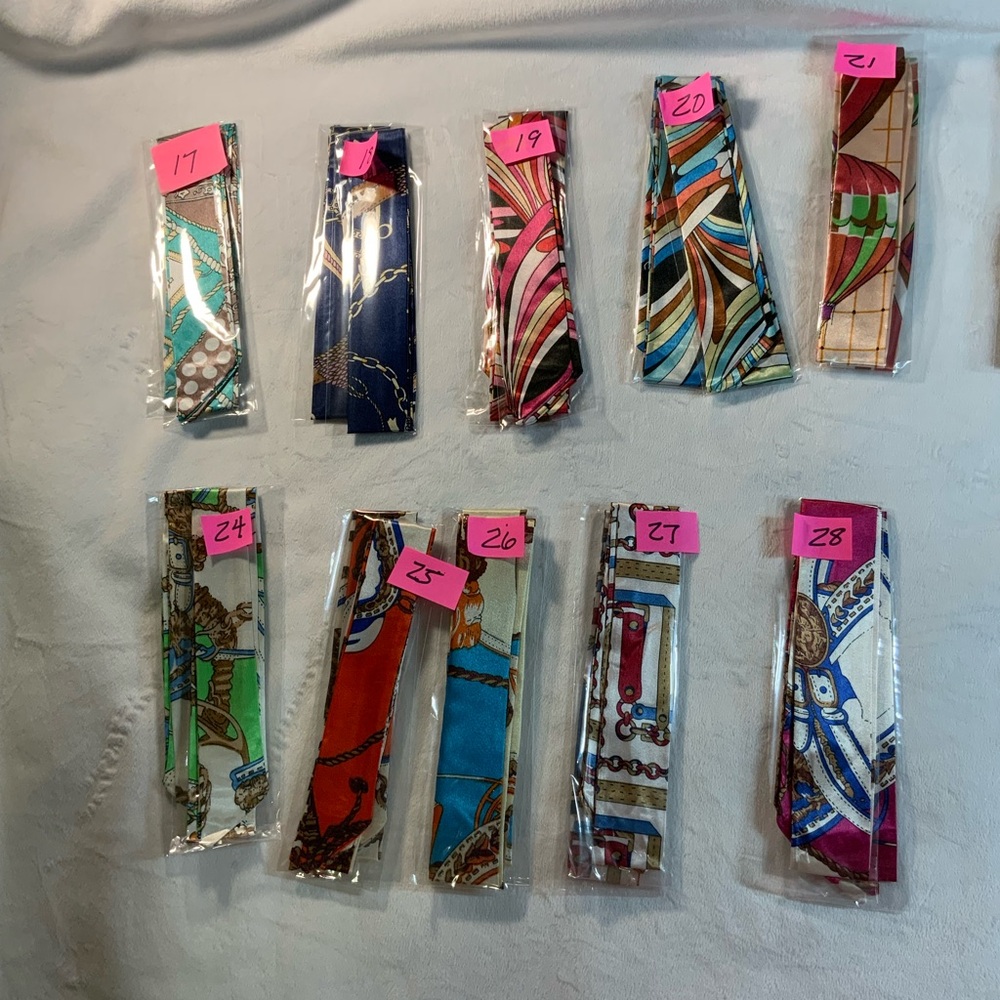 5/$20 Colorful Patterned Scarves random - Picture 3 of 4